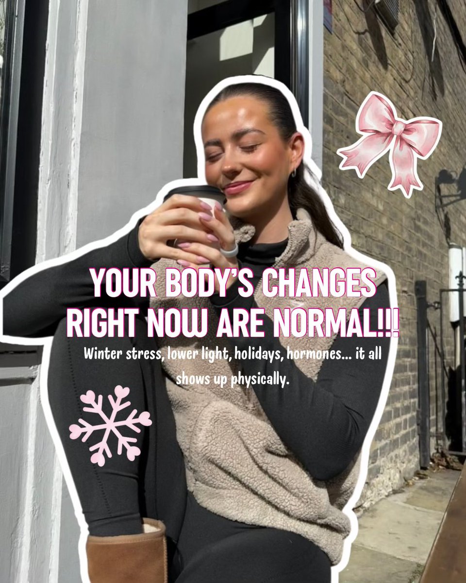 theanongymgirl's tweet image. Your body isn’t a December deadline.
It’s allowed to change, soften, hold water, rest, recover.

If this helped, tell me which part you needed today 🤍

ANON10 gets you extra off Gymshark🦈#bodyimage #wellness #pcos #gymgirl #selflove