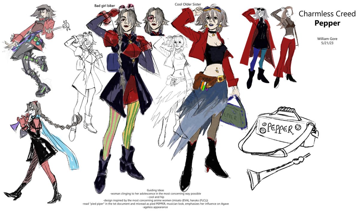 wng0re's tweet image. Got to work on character vis dev on a student short film back in undergrad and i made one of the coolest women on earth
#conceptartist #visualdevelopment #characterdesign