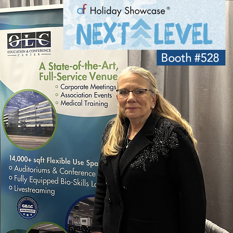 We’re here at the Association Forum Holiday Showcase! Catch Lisé Puckorius, CAE at today’s sessions, then stop by Booth #528 tomorrow to spin the wheel, win prizes, and enter our Apple AirTag giveaway. #OLCEvents #HolidayShowcase2025 #AssociationForum
