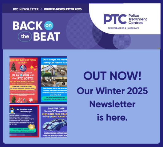 Our Winter E-newsletter is out this week. If you haven't received a copy in your email inbox you can read the newsletter HERE:
tinyurl.com/yh4nyx93

To sign-up for future copies of our newsletter, Click HERE:
thepolicetreatmentcentres.org
