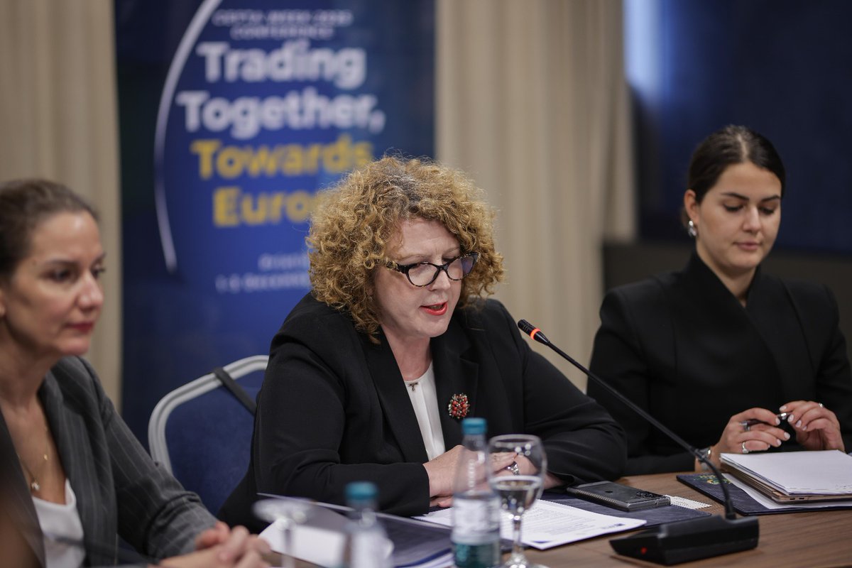 CEFTA_'s tweet photo. #CEFTAWEEK2025 - Day 2
๐ The CEFTA Joint Committee convened in Pristina, reaffirming a strong and collective commitment to advancing economic integration and fostering a more competitive, efficient, and interconnected regional market.
The discussions showcased tangible progress, productive cooperation and a shared determination to implement initiatives that directly benefit businesses and citizens throughout CEFTA.
Key Highlights:
โ Adoption of key decisions on the recognition of the AEO programmes, CEFTA Structures, Digital Cooperation and the recommendation on the CEFTA Risk Management Strategy.
โ 2026 Chairmanship priorities with focus on integration, digital tools and trade facilitation.
CEFTA is providing for:
๐ Smoother trade.
๐ Smarter cooperation.
๐ Stronger market.
When CEFTA delivers, businesses thrive, opportunities expand and the market becomes stronger, more innovative and increasingly attractive to investment. ๐ค
#CEFTA #CRM #Trade #Integration #Growth #CEFTA2025 #CEFTA2026 #DigitalTrade #SEED #AEO #Competitiveness