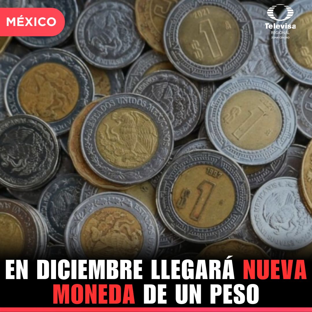 💰 Nuevas monedas de $1 en diciembre  🪙  Estas monedas de $1 con núcleo de acero recubierto de bronce comienzan a circular en diciembre. Más resistentes y más baratas de acuñar.