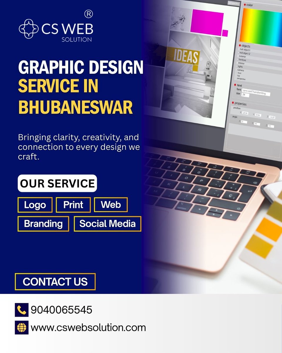 SolutionCs85234's tweet image. 🎨 Elevate your brand with CS Web Solution! We offer professional graphic design services including logos, branding, social media graphics &amp;amp; more. Make your visuals stand out and connect with your audience! 💡✨ #GraphicDesign #Branding #cswebsolutions