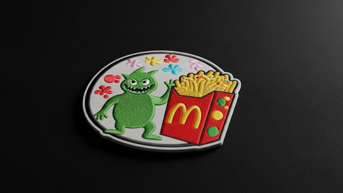 DigitEMB's tweet image. Bright, bold, and full of character! This embroidered patch features clean stitching, vibrant colors, and creative artwork perfect for apparel and accessories. DM or email us for custom digitizing anytime! ✨🧵
 support@digitemb.com
#DigitEMB #Embroidery #CustomPatches #DesignArt