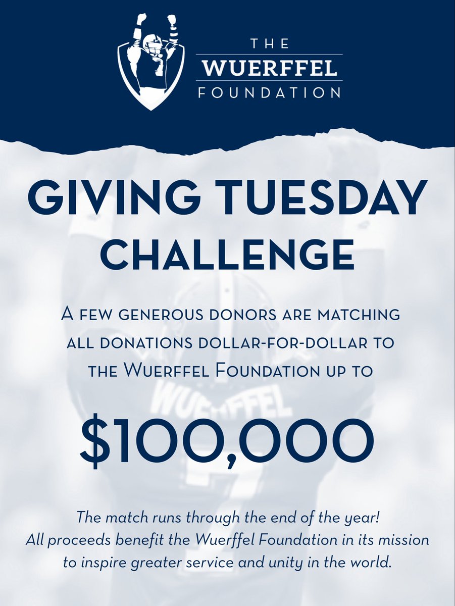 Wuerffel Foundation tweet media