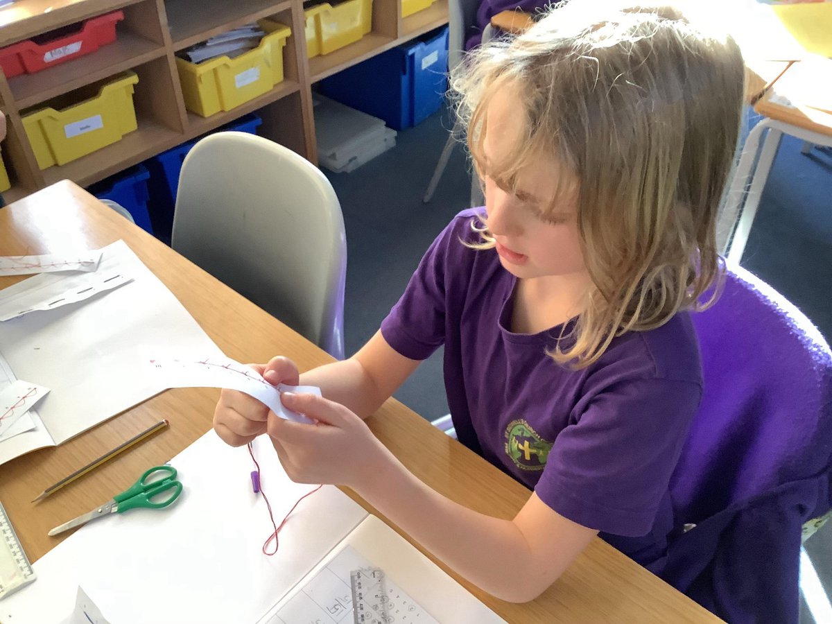 Year 4 had lots of fun practising running stitch and backstitch today in our DT lesson 🤩📒 #findingthelight #flourishingcommunities <a href="/stchris_trust/">St Christopher’s Trust</a>