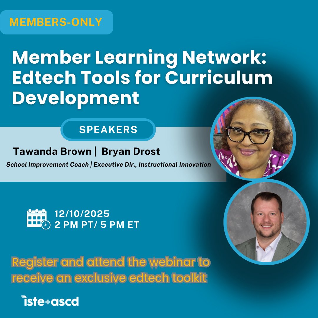 ISTE+ASCD Community Leaders tweet media