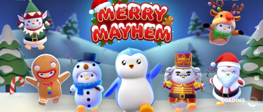 Bellerophontis2's tweet image. MERRY MAYHEM from our @PlayPudgyParty 
Fresh &amp;amp; so Christmas 
New updates in game environment 
Check all below 👇