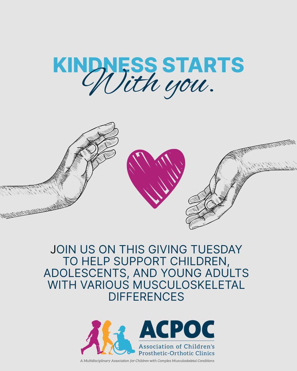 Assoc. of Children’s Prosthetic-Orthotic Clinics tweet media