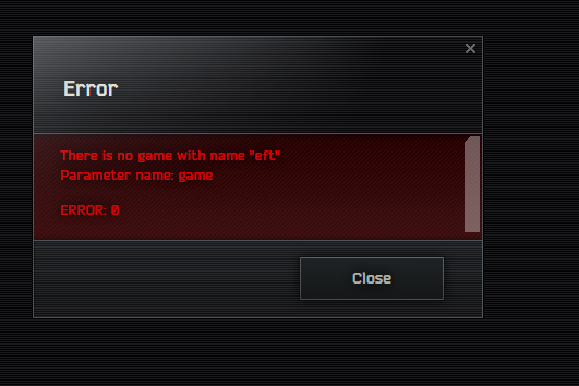 dxeel2's tweet photo. @tarkov After I installed EFT Arena and left for a couple of hours, then came back I have this error. I am launching the game from Steam and my account is linked on BSG. Do I need to manually tweak something? This didn't happen before I finished the Ref quest and got the free trial. Thx https://t.co/jn0fjrNA3K