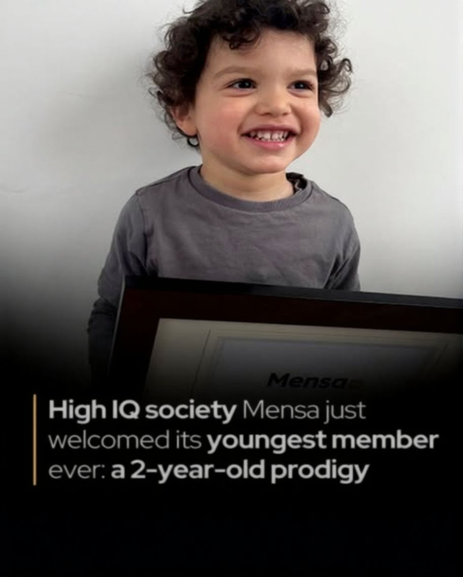 Rainmaker1973's tweet image. A British prodigy joins the high IQ society Mensa at age 2 – its youngest member ever.

While most two-year-olds are mastering “A-B-C,” Joseph Harris-Birtill is devouring books, tapping out Morse code, and memorizing the periodic table.

At the age of exactly 2 years and 182…