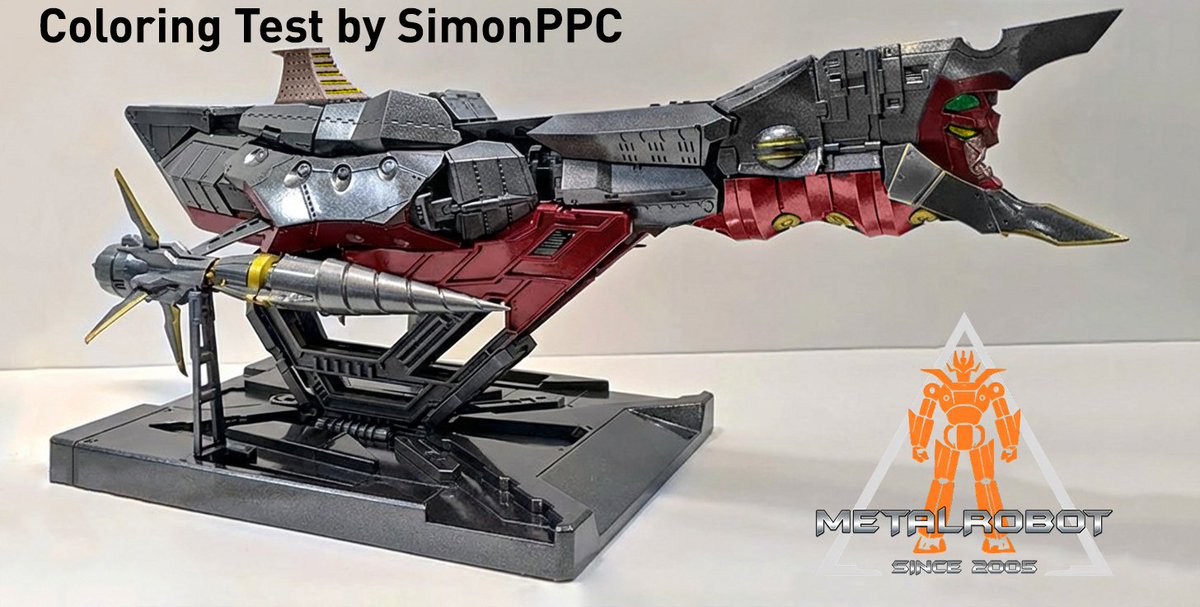 GokinMr's tweet image. Super Galaxy Gurren Lagann test color vi piace così? metalrobot.it/animes-pro-fes… altre info nel topic sul forum gokin.it/viewtopic.php?… #CCS #CCSToys #mortalmind #天元突破グレンラガン #GurrenLagann #actionfigures #robot #mecha #anime  #合金 #gainax #tengentoppagurrenragann #toys