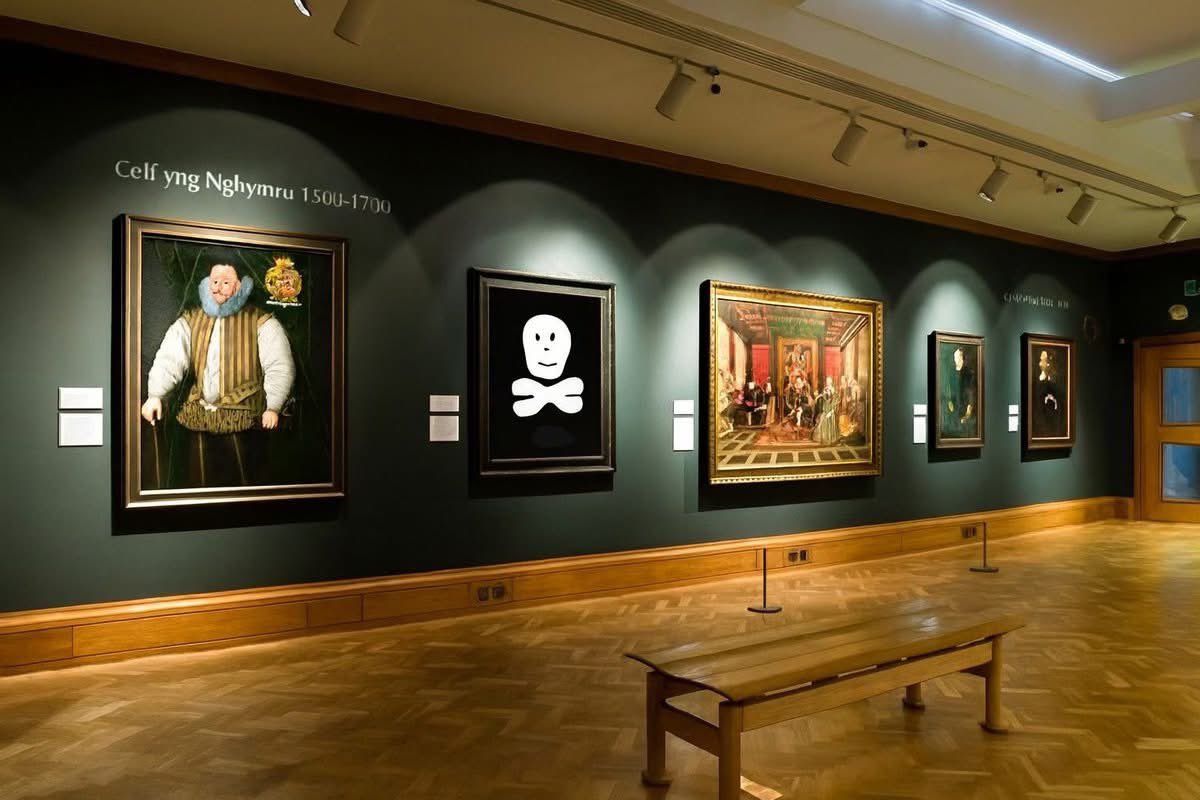 Cardiff museum  today 😄