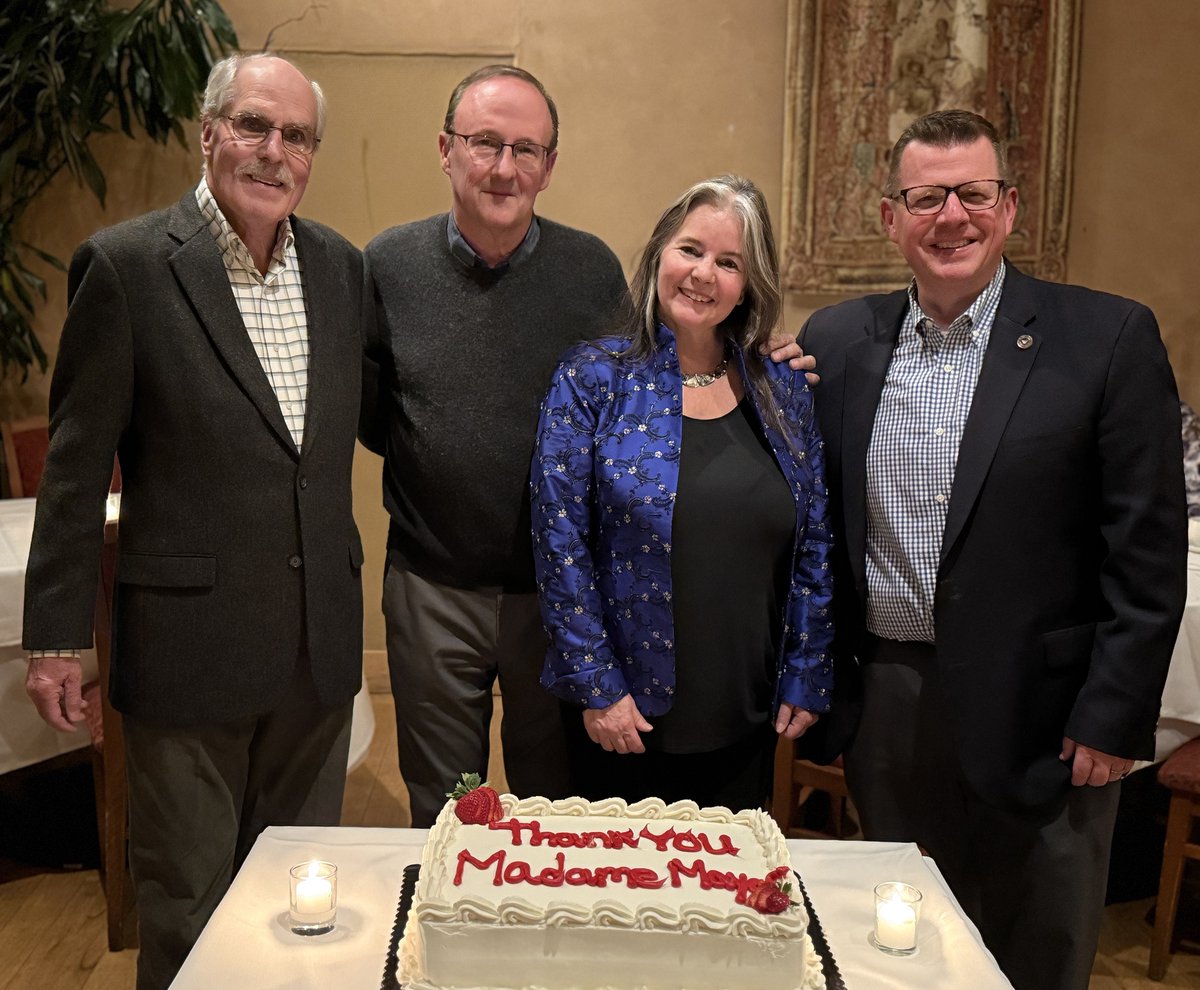 Thank you, Mayor Nicola Armacost, for your many years of service to the Village. Your leadership, vision, &amp; unwavering commitment to sustainability, community engagement, &amp; fiscal responsibility have shaped Hastings for the better. Wishing you the best in your next chapter.