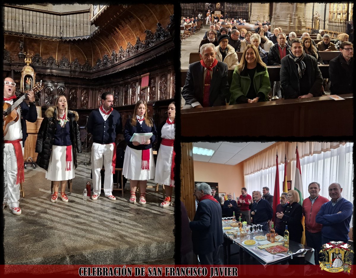 Participación en la celebración de San Francisco Javier organizada un año más por los amigos del Hogar Navarro en nuestra ciudad.