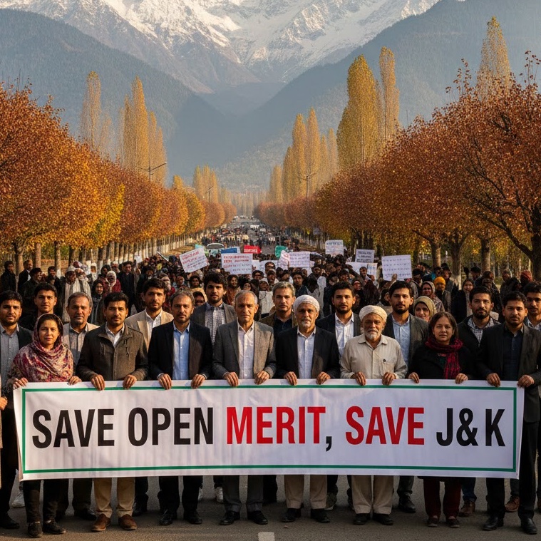 If J&amp;K genuinely wants fair MERIT and fair social justice, the RESERVATION policy should look like this:

•ST1 – 6%

•ST2 – 4%

•EWS – 4%

•SC – 3%

•OBC – 3%

•RBA -0% baseless now,no criteria (SCRAPPED)

Horizontal -5%

👉OM – 75% (open to ALL categories)