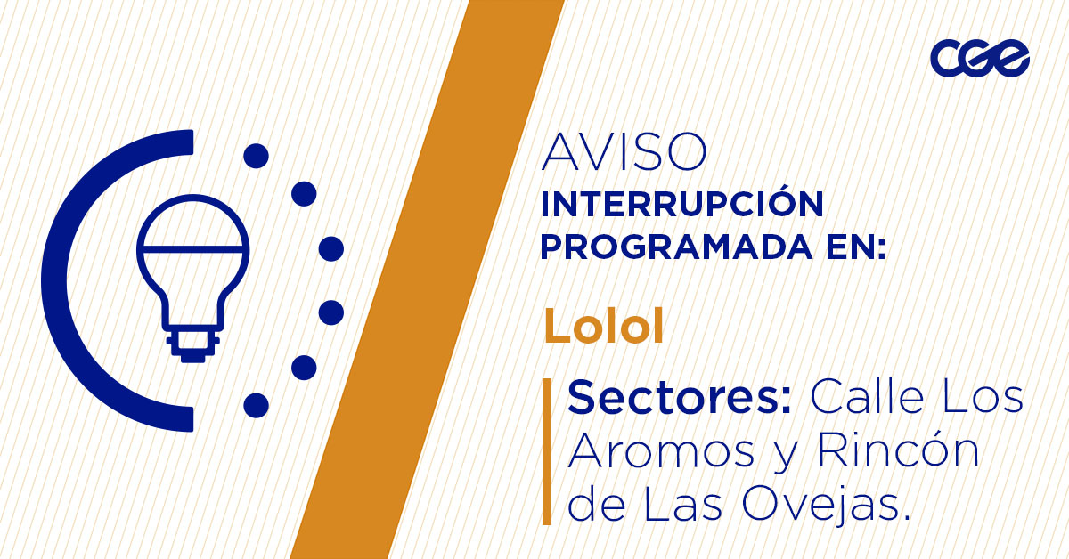 CGE_Clientes's tweet image. Para mejorar la calidad del suministro de nuestros clientes de #Lolol, este jueves, entre 11:00 y 17:00 horas, se realizará una #InterrupciónProgramada (sectores en la imagen 👇) debido a trabajos de mejoras. Recuerda desconectar tus artefactos 🔌