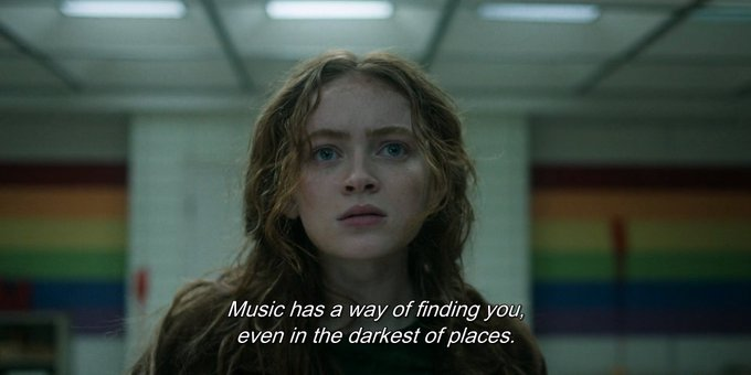 Stranger Things being real as fuck