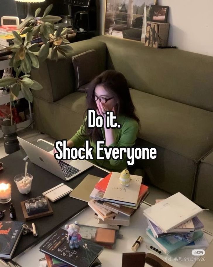 WordsCocoon's tweet image. shock everyone!