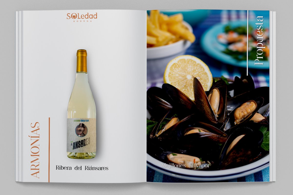 Ribera del Riánsares Sauvignon Blanc + Verdejo es perfecto para acompañar un plato tan nuestro como los mejillones al vapor. Fácil de elaborar y vistosos en mesa. 

Los vinos de bodega soledad están disponibles en bodega y online en:

👉 market.campoyalma.com/products?brand…