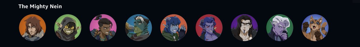 LVMandM9onPrime's tweet image. AHEM...#TheMightyNein Profile Avatars are now live globally! 

🎨 by @mmmjoos