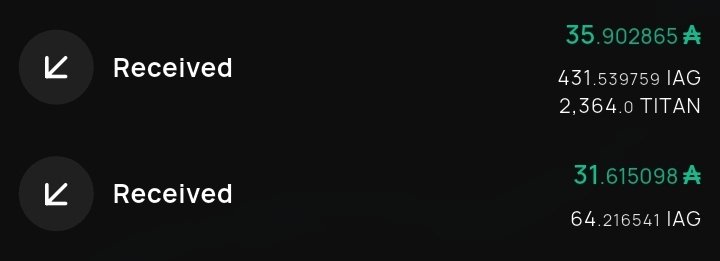 JfunkCrypto's tweet image. I am passionate about these guys because they always deliver. Leadership is a big thing for me and since joining the eco will ride the wave with these teams and buy the fear always in markets.

$TITAN
$IAG