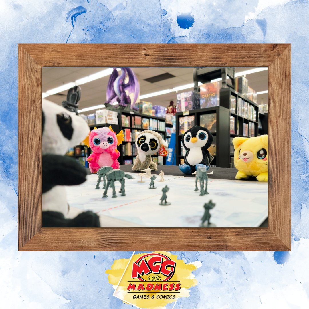 Outside it’s chilly, inside it’s all smiles and good vibes with this cozy crew at the gaming table. 🧸❄️

#mgc #madnessgamesandcomics #shopsmall #supportsmallbusiness #plano #boardgames