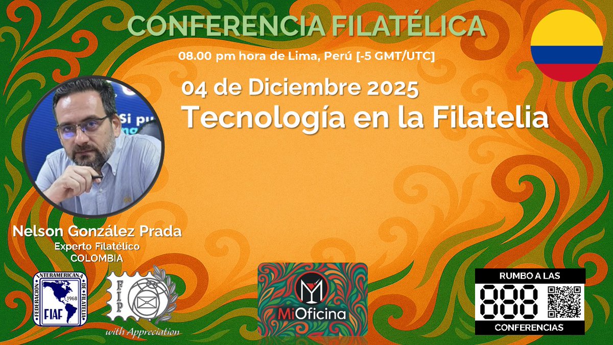 CLUB FILATELICO BOGOTÁ tweet media