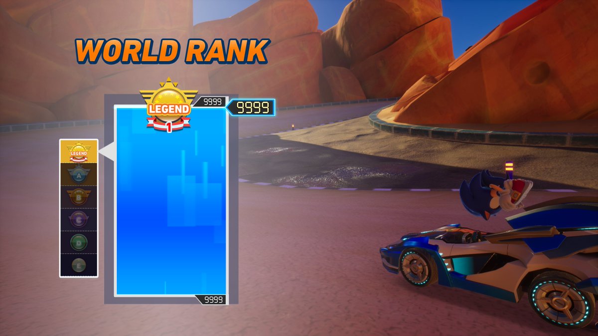 SSKazmic's tweet photo. It took just over two months, but I've finally reached 9999 in #SonicRacingCrossWorlds! 

Next up, the Legend competition in a few days! Hoping for a few balance changes in the upcoming patch... https://t.co/ahoU8tdLAz