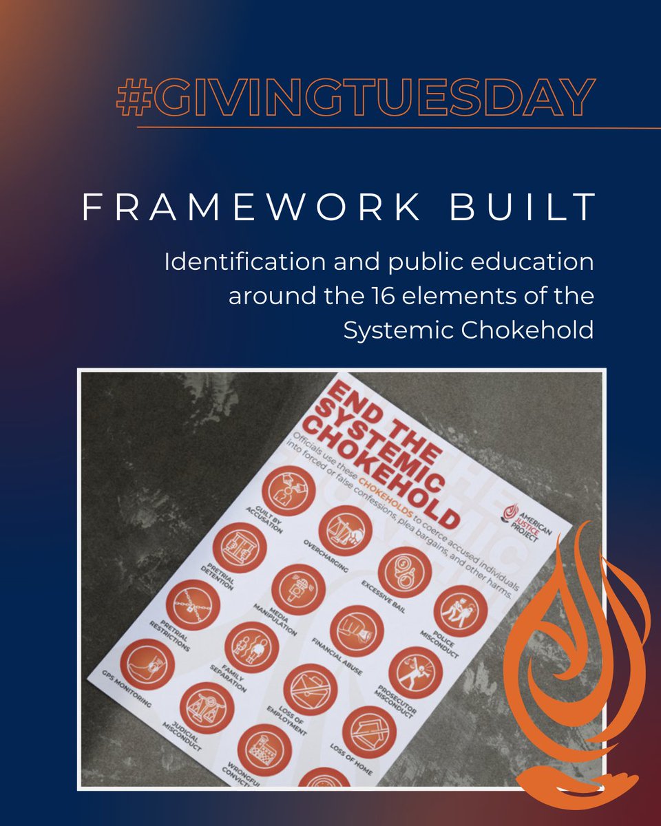ajp4us's tweet image. On #GivingTuesday, turn momentum into justice and real reform. Donate: americanjusticeproject.org/donate #AccountabilityForAll