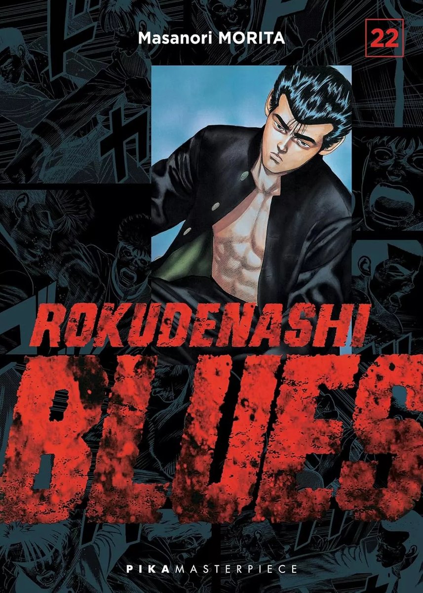 Rokudenashi Blues 22 sort aujourd'hui chez cc
<a href="/pikaedition/">Pika édition</a> et je sens qu'on va bientôt avoir Zashisu (en 3 tomes) avant "Rookies" si jamais il est de la partie un jour.