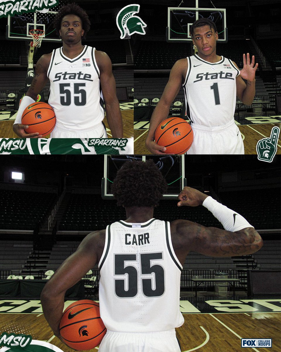 CBBonFOX's tweet photo. Bringing 'em BACK 😮‍💨 @MSU_Basketball https://t.co/G9EVTKkvWl