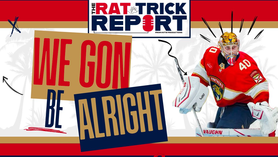RatTrickReport's tweet image. Streets saying the Panthers’ reign is cooked…

THATS NOT THE WORD IN SUNRISE THO 😼

🎧 Check out the new Rat Trick Report as @Wed3ni &amp;amp; @McCant4Life tell you why the Rats’ reign of terror isn’t dead  

Link: youtu.be/3yytExGRbm0