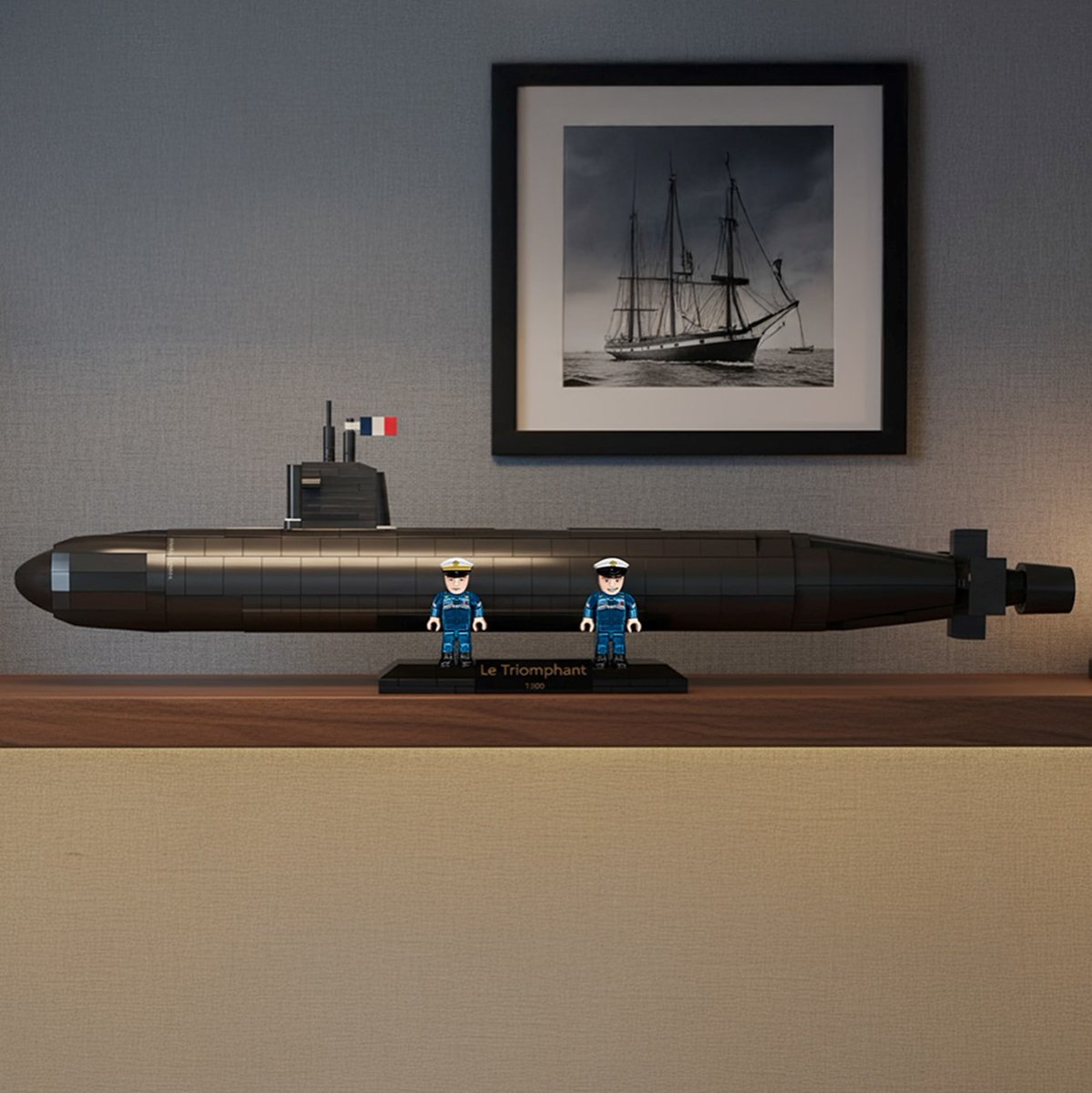 navalgroup's tweet image. All I want for Christmas is… a submarine!

Sur notre boutique, une magnifique maquette de SNLE à construire, collaboration avec @COBI_Bricks et la @MarineNationale.

Une édition limitée à ne pas rater pour une plongée dans les profondeurs assurée !

ow.ly/S4Ji50XAPE6