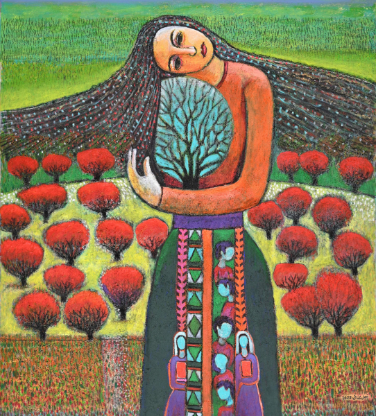 🇵🇸🎨🖌️ "The Gem" 2022 by Palestinian Artist Nabil Anani