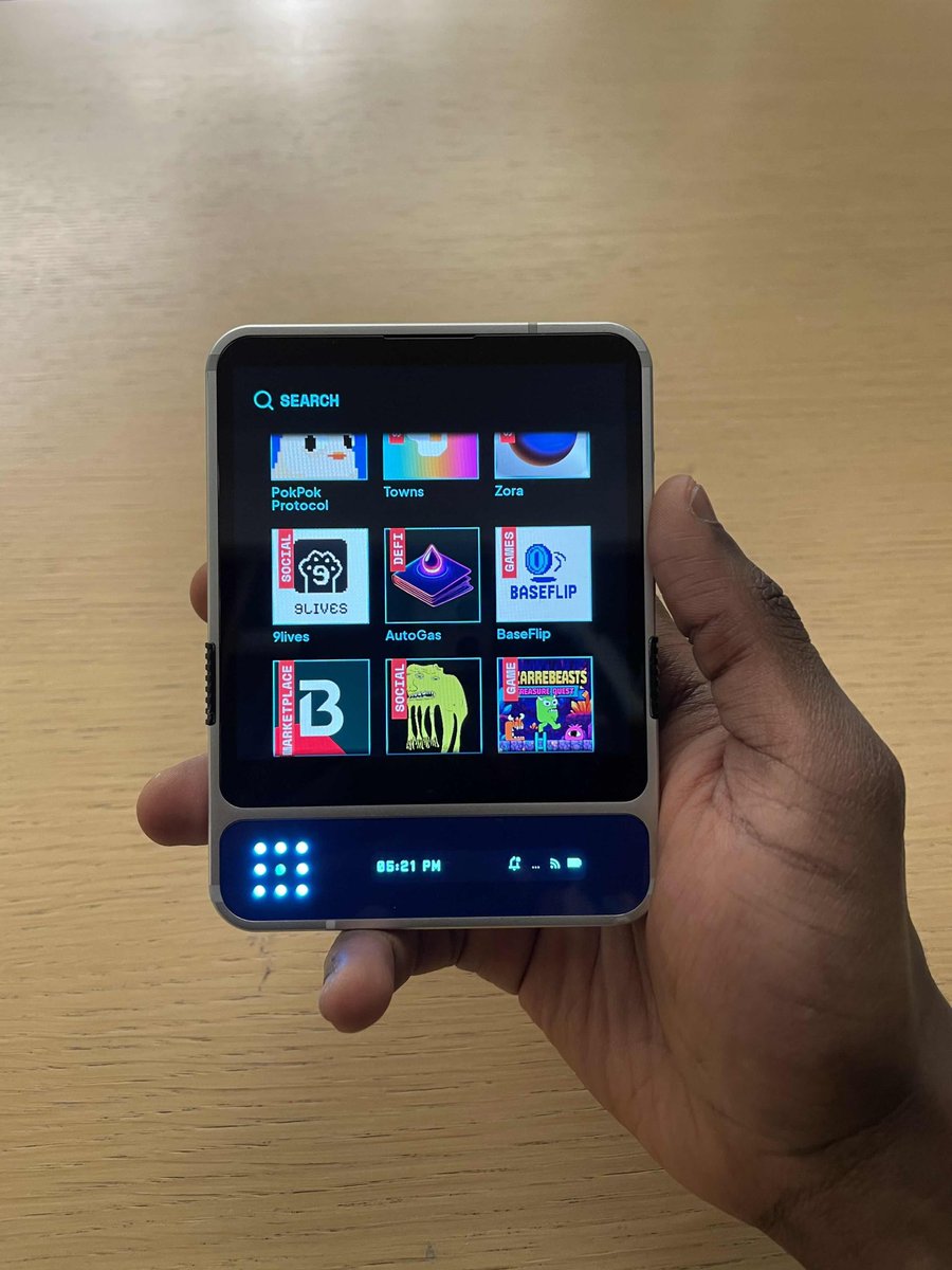 Base_Flip_'s tweet image. BaseFlip is now live on the Degen1 phone.
Huge shoutout to  @EthereumPhone for making onchain gaming native at the hardware level.

Double or nothing hits different when it’s in your pocket.
BaseFlip x Degen1 is officially up.
Hardware level degen mode.
We up. 🫡⚡️…