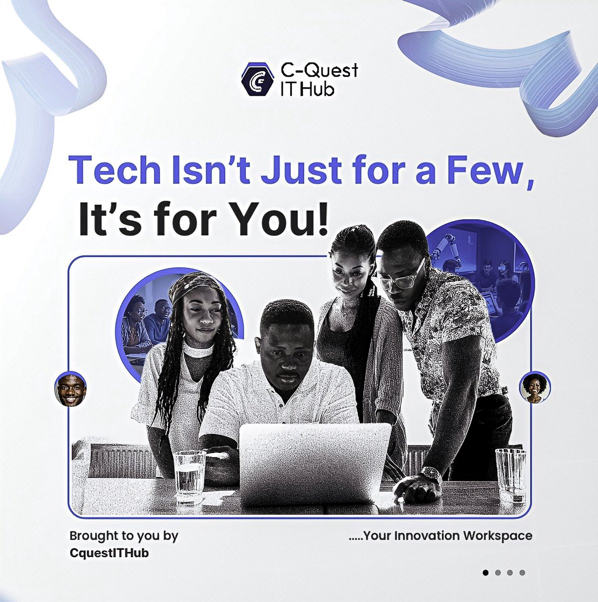cquestithub's tweet image. We are C-Quest IT Hub!
And we want you on our team!

Stop the procrastination📌 We’re waiting for you: cquestithub.com

#Tech #LearnTech #Digital #CQuestITHub #TechNigeria