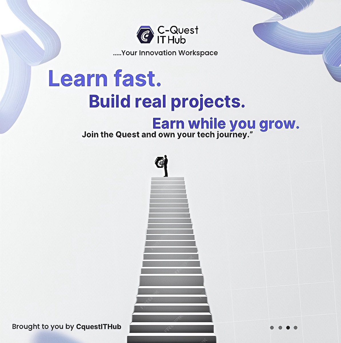 cquestithub's tweet image. We are C-Quest IT Hub!
And we want you on our team!

Stop the procrastination📌 We’re waiting for you: cquestithub.com

#Tech #LearnTech #Digital #CQuestITHub #TechNigeria