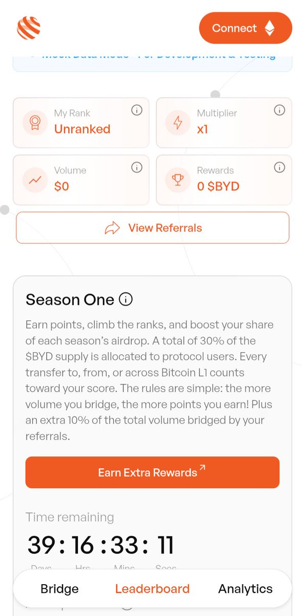 cryptobits72's tweet image. Only 6 days left on Beyond epoch 1 campaign on Wallchain 

Next up is TGE

With @beyond__tech releasing its UI, everything looks smooth 

I really love the new bridge design with colour mix when you click the draw menu (from)

Analytics covers volume and TVL and at the bottom you…