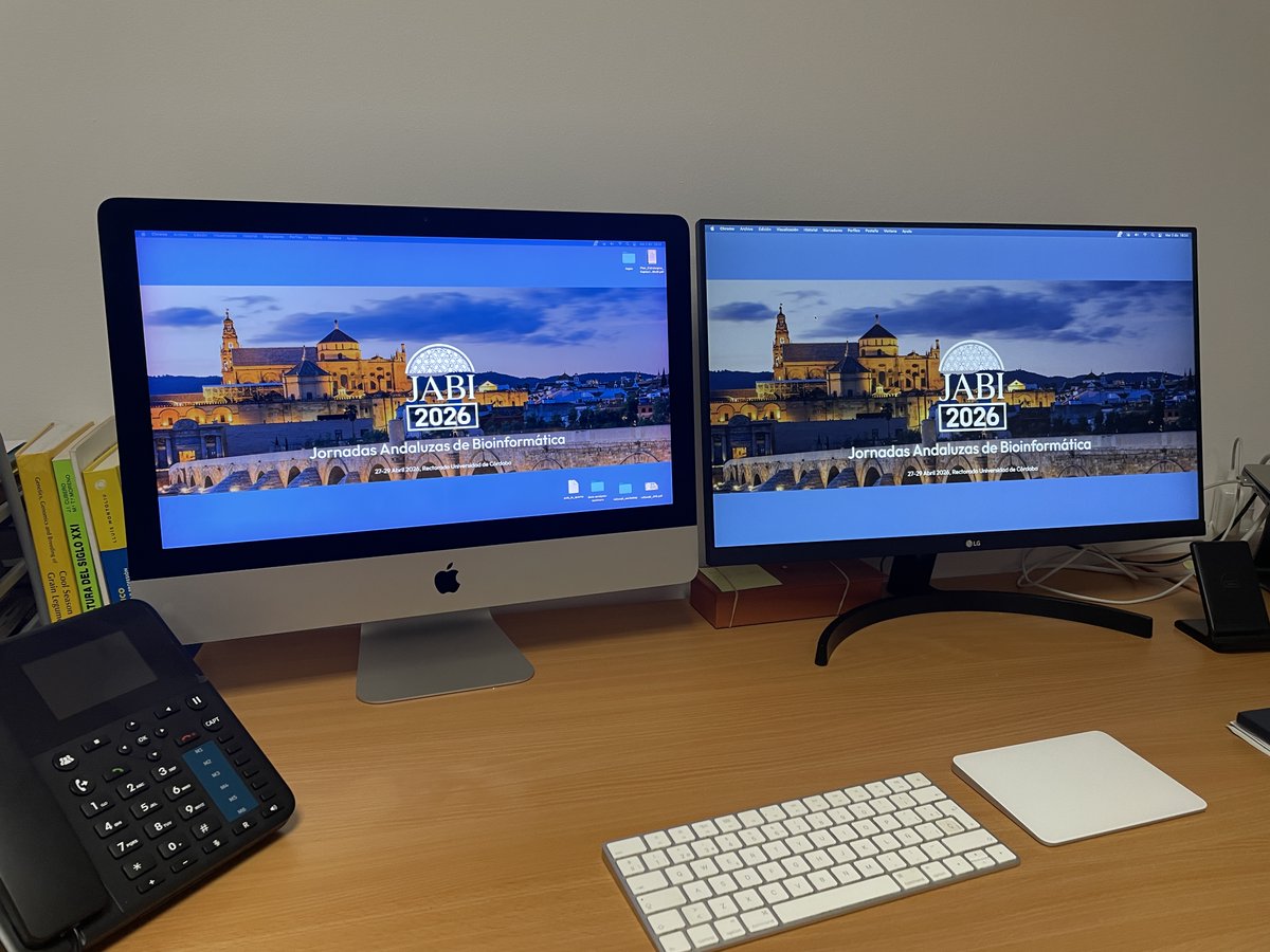 jdieramon's tweet image. Tengo plan para abril : 

IV Jornadas Andaluzas de Bioinformática jabi2026.es

#Bioinformatics