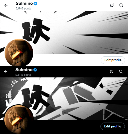 my banner in light and dark mode #minecraft