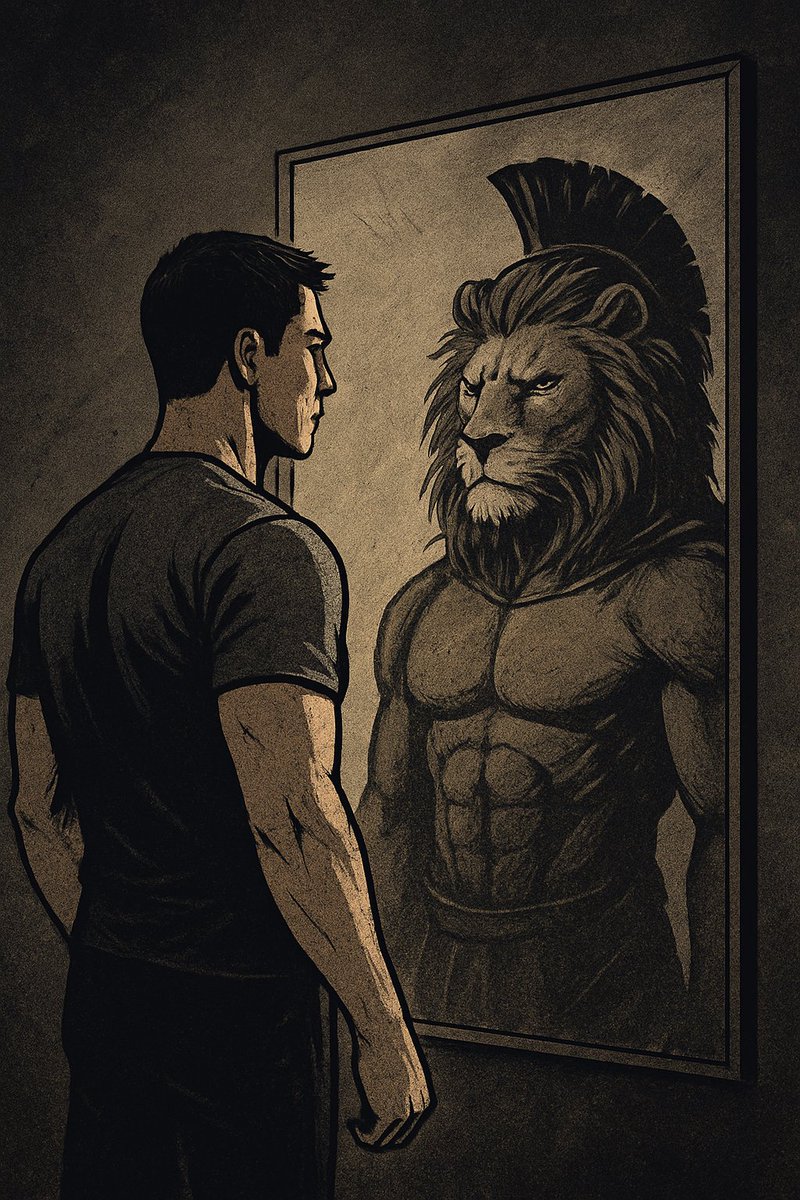 MindfulWarrior7's tweet image. ⚔️ THREAD 🧵 
“Your Reflection Should Scare Your Weakness.”

1/

A man’s reflection isn’t just a mirror.
It’s a report card.

It shows you exactly who you’ve been, what you’ve tolerated, and what you’ve been lying about.
And for most men, that’s uncomfortable as hell.

2/

Your…