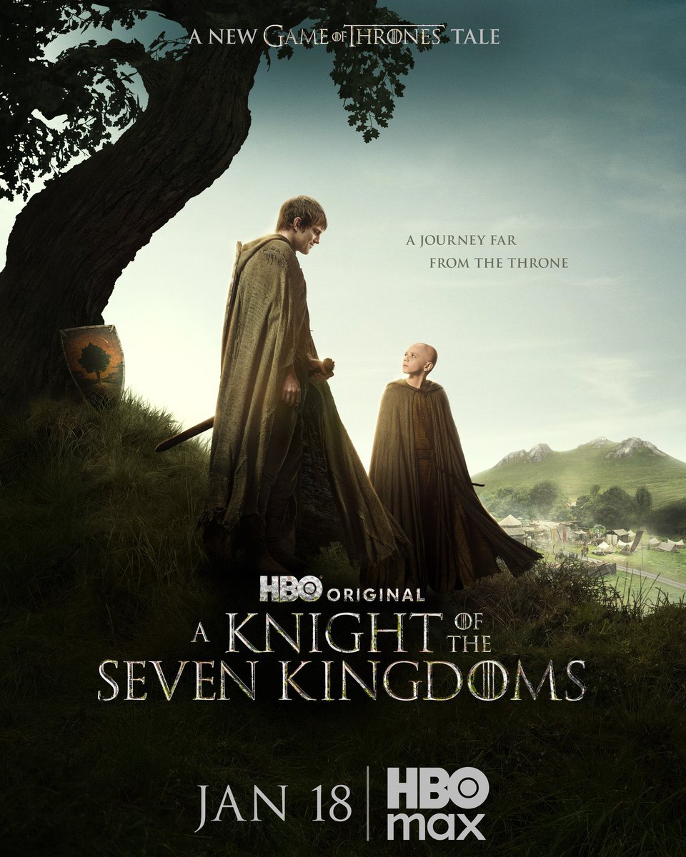 DiscussingFilm's tweet image. New poster for ‘A KNIGHT OF THE SEVEN KINGDOMS’

Releasing January 18 on HBO.