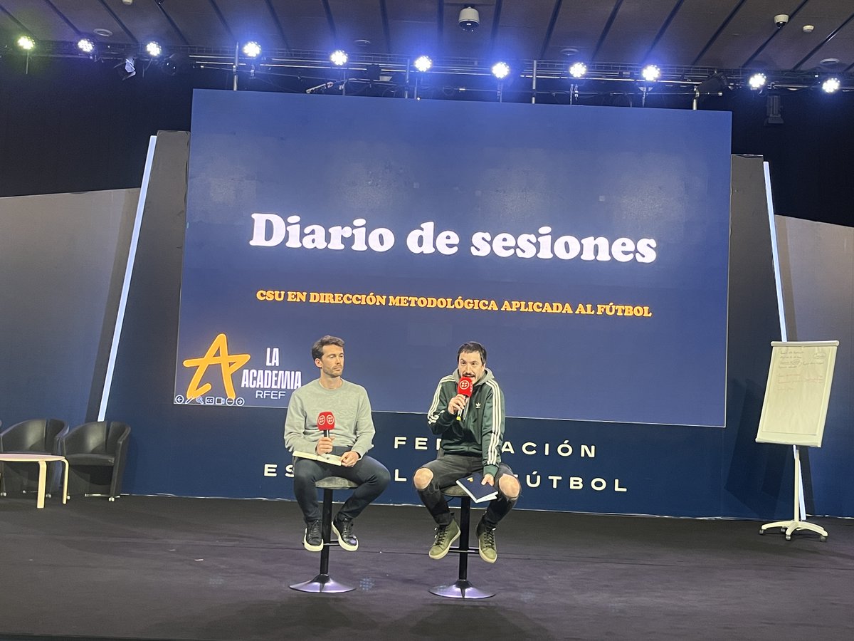 🔛 JORNADA 3️⃣ | ‘𝗜 𝗖𝗦𝗨 𝗲𝗻 𝗗𝗶𝗿𝗲𝗰𝗰𝗶𝗼́𝗻 𝗠𝗲𝘁𝗼𝗱𝗼𝗹𝗼́𝗴𝗶𝗰𝗮 𝗔𝗽𝗹𝗶𝗰𝗮𝗱𝗮 𝗮𝗹 𝗙𝘂́𝘁𝗯𝗼𝗹’ de la <a href="/rfef/">RFEF</a> y la <a href="/universidadcjc/">UCJC</a>

✅ Dinámicas grupales

#AcademiaRFEF