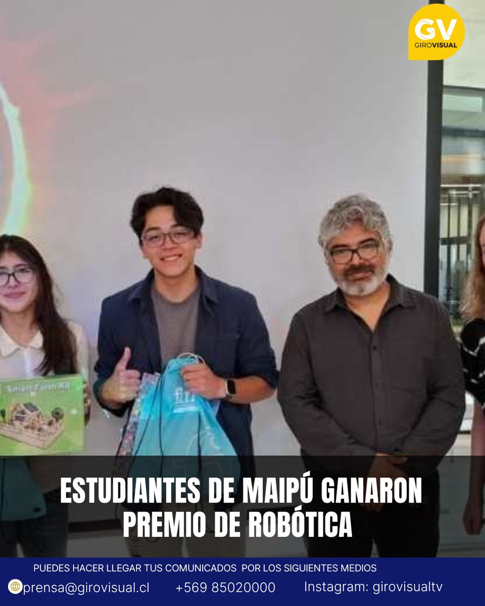 girovisualtv's tweet image. La Universidad Finis Terrae realizó la tercera versión de su torneo de #robótica, organizado por la Escuela de #Ingeniería Civil en #InteligenciaArtificial  Artificial y Realidad Virtual. 
Más detalles en IG: @girovisualtv