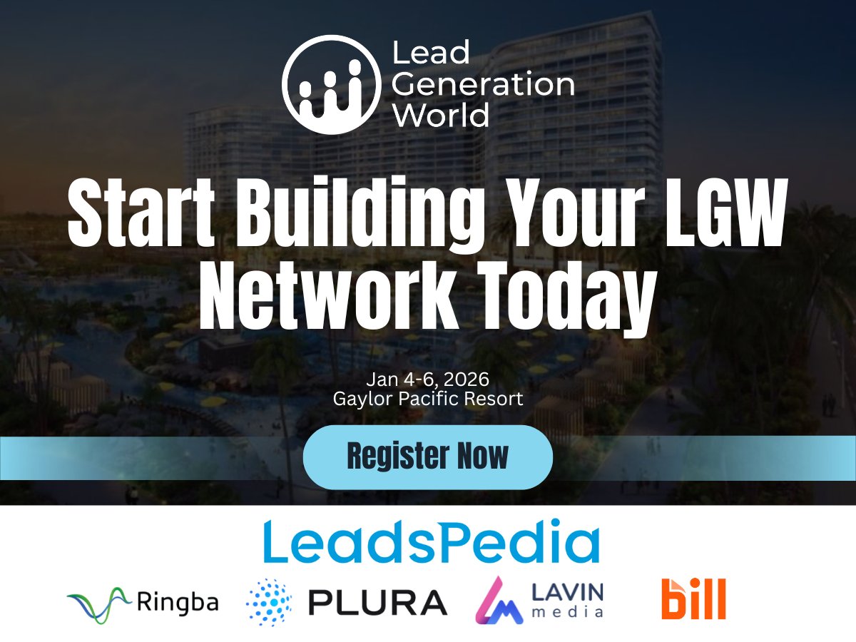 LeadGenerationW's tweet image. The LGW 2026 Event App is LIVE — and networking has already begun.

Registered attendees are setting meetings, building schedules, and getting ready for the Dec 17 Virtual Speed Networking event.

Register now and get app access within 24 hours:
 leadgenerationworld.com