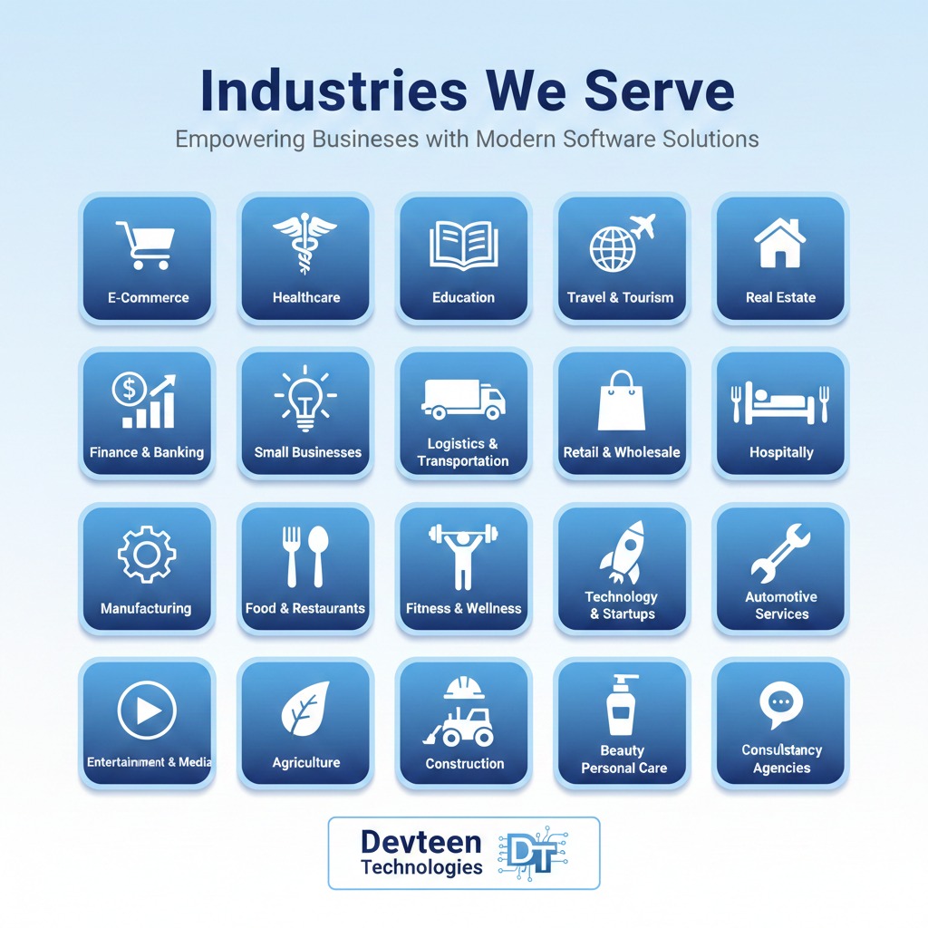 DevTeenTech's tweet image. Devteen Technologies builds modern software solutions for 20+ industries — from E-Commerce to Healthcare, Travel, Finance, Logistics, Startups &amp;amp; more. 🚀
Smart solutions for smart businesses.
#DevteenTechnologies #SoftwareDevelopment #TechSolutions #DigitalTransformation