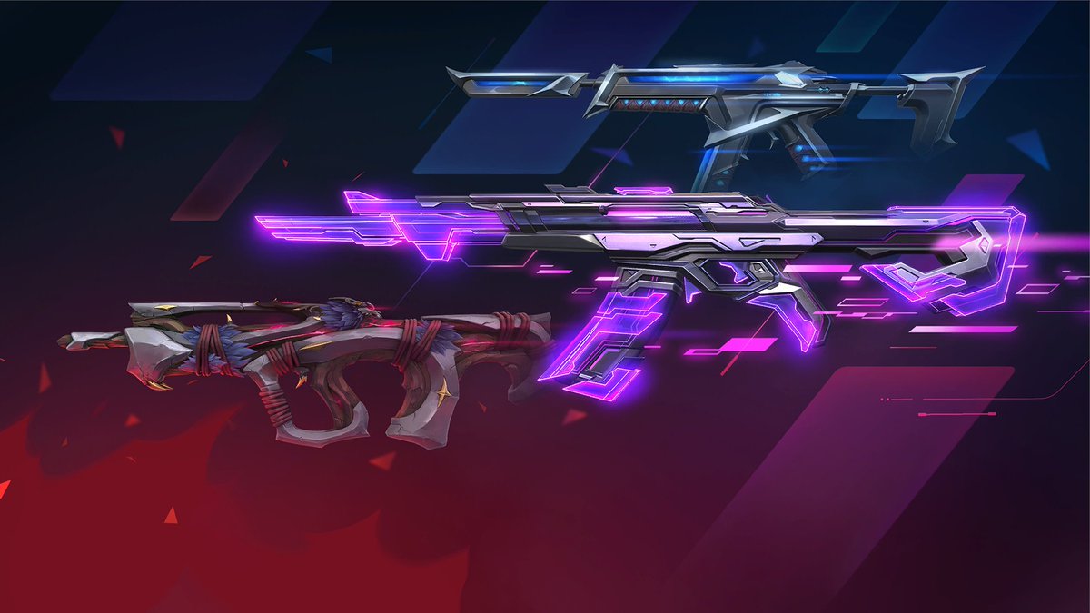 🤡 The items from the “RUN IT BACK // V25” capsule can’t be purchased separately. #VALORANT

Celebrate the new year with a hand-picked selection of some of our favorite skins. Items can only be purchased as a bundle.

- Bulldog “Nocturnum”
- Spectre “Kuronami”
- Vandal “EX.O”