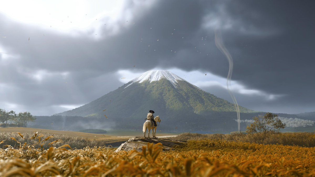 In Yotei, even silence has a shadow.
And tonight… it followed me.

<a href="/SuckerPunchProd/">Sucker Punch Productions</a> <a href="/PlayStation/">PlayStation</a> <a href="/VGPNetwork/">VGPNetwork</a> 
#GhostOfYotei #VirtualPhotography #GameArt #PhotoMode #VGPUnite