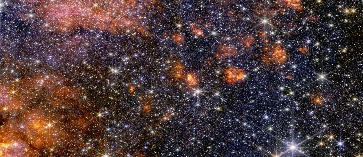 Whimsy or wonder? We'll let you decide.

<a href="/NASAWebb/">NASA Webb Telescope</a> took a look at the Sagittarius B2 molecular cloud: the most massive and active star-forming region in our Milky Way galaxy. Here's what astronomers are learning: go.nasa.gov/4ouV9oU